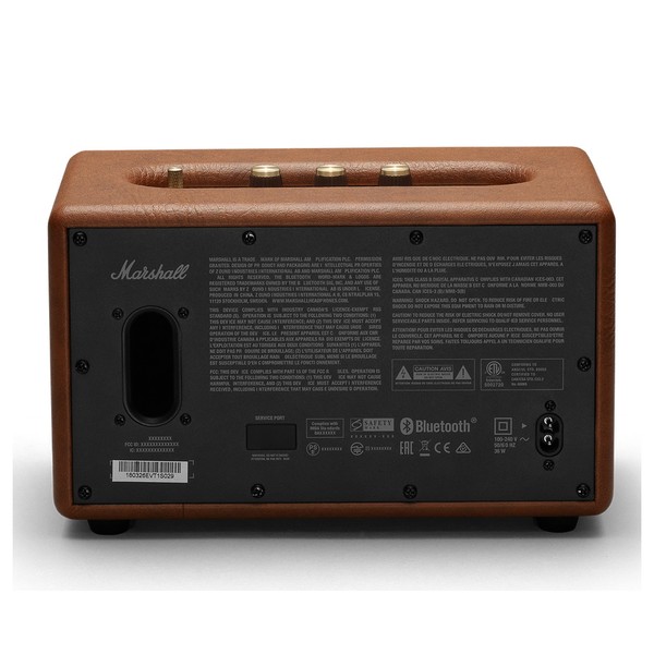Marshall Acton Bluetooth II Speaker, Brown at Gear4music