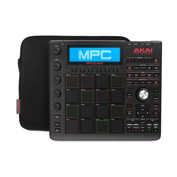 Akai Professional MPC Studio Music Production Controller, Black at