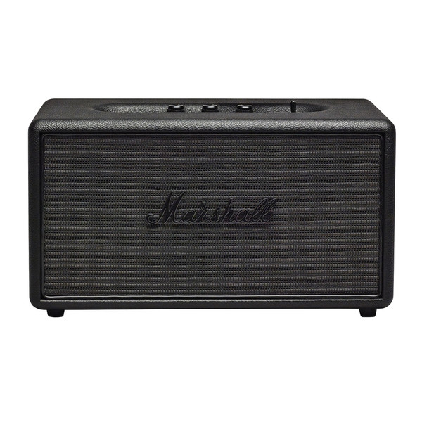 DISC Marshall Stanmore Stereo Hi-Fi Speaker, Pitch Black at Gear4music