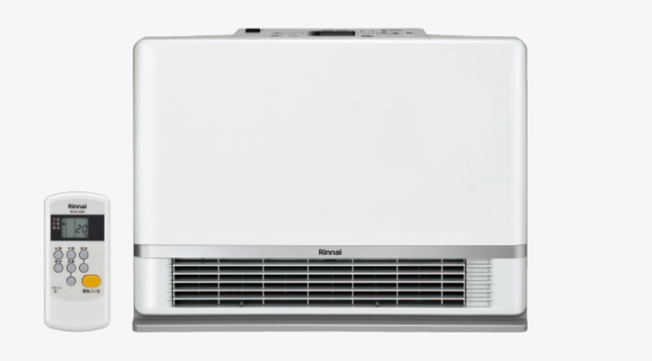 温水ルームヒーター（床置移動型） － リンナイ