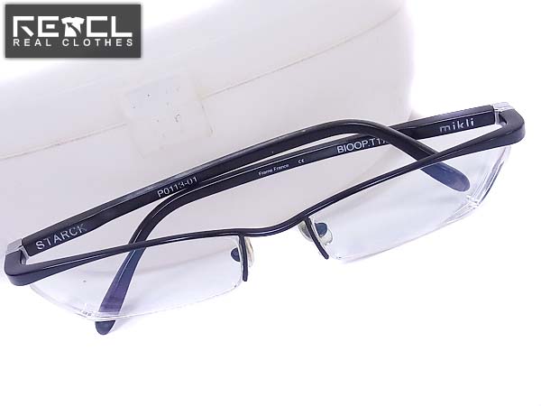 alain mikli×STARCK EYES メガネフレームBIOOP.T17 P0113-01の買取実績
