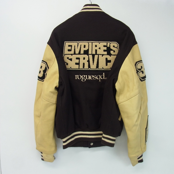 Wtaps×GOLDEN BEAR/ダブルタップス×ゴールデンベア 袖レザースタジャン