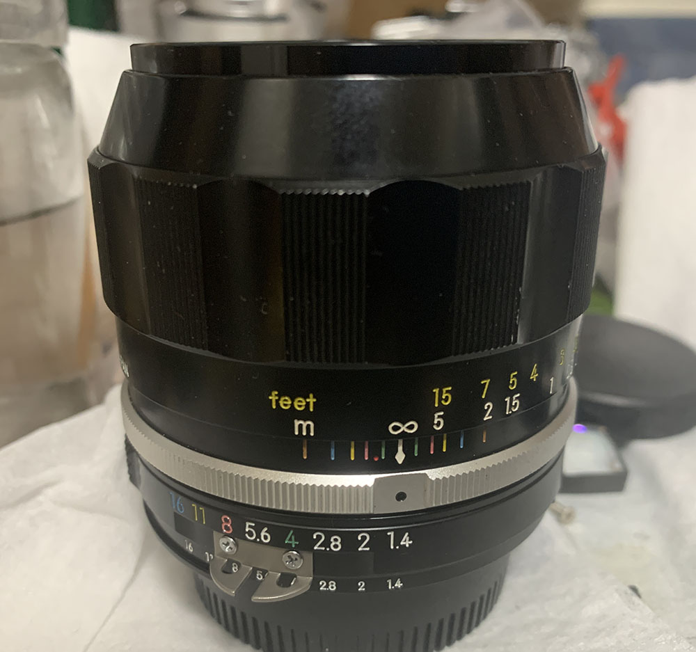 Repair: Nikkor-N 35mm f/1.4 Auto | Richard Haw's Classic Nikon