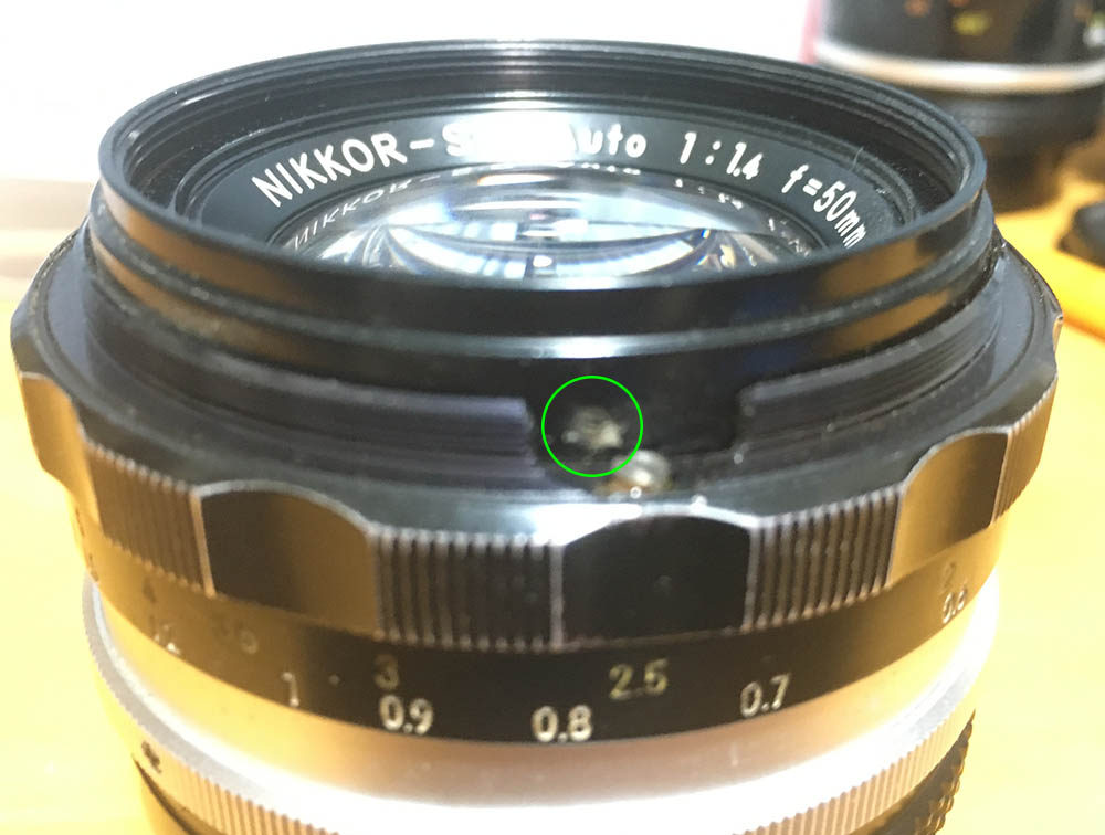 Repair: Nikkor-S 50mm f/1.4 Auto | Richard Haw's Classic Nikon