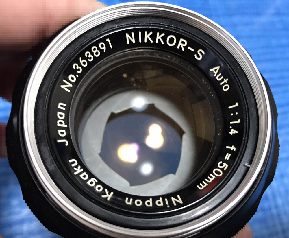 Repair: Nikkor-S 50mm f/1.4 Auto | Richard Haw's Classic Nikon