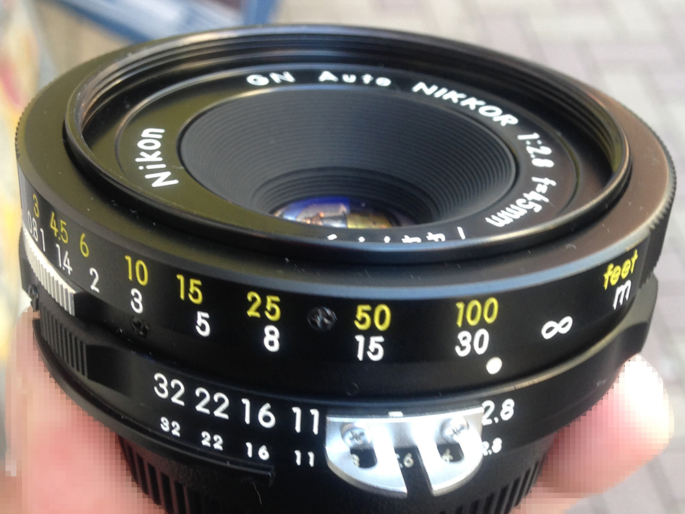 Repair: GN-Nikkor 45mm f/2.8 Auto | Richard Haw's Classic Nikon
