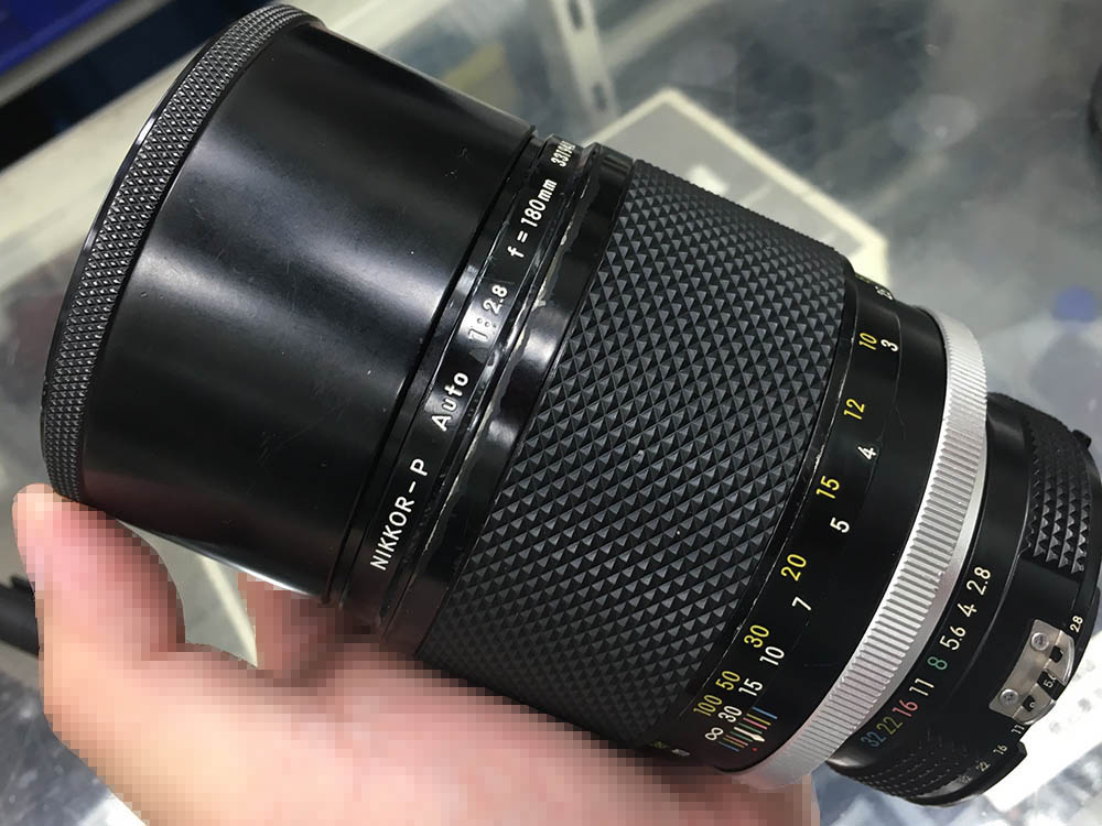 Repair: Nikkor-P 180mm f/2.8 Auto | Richard Haw's Classic Nikon