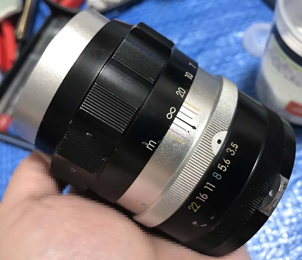 Repair: Nikkor-Q 13.5cm f/3.5 Auto | Richard Haw's Classic Nikon