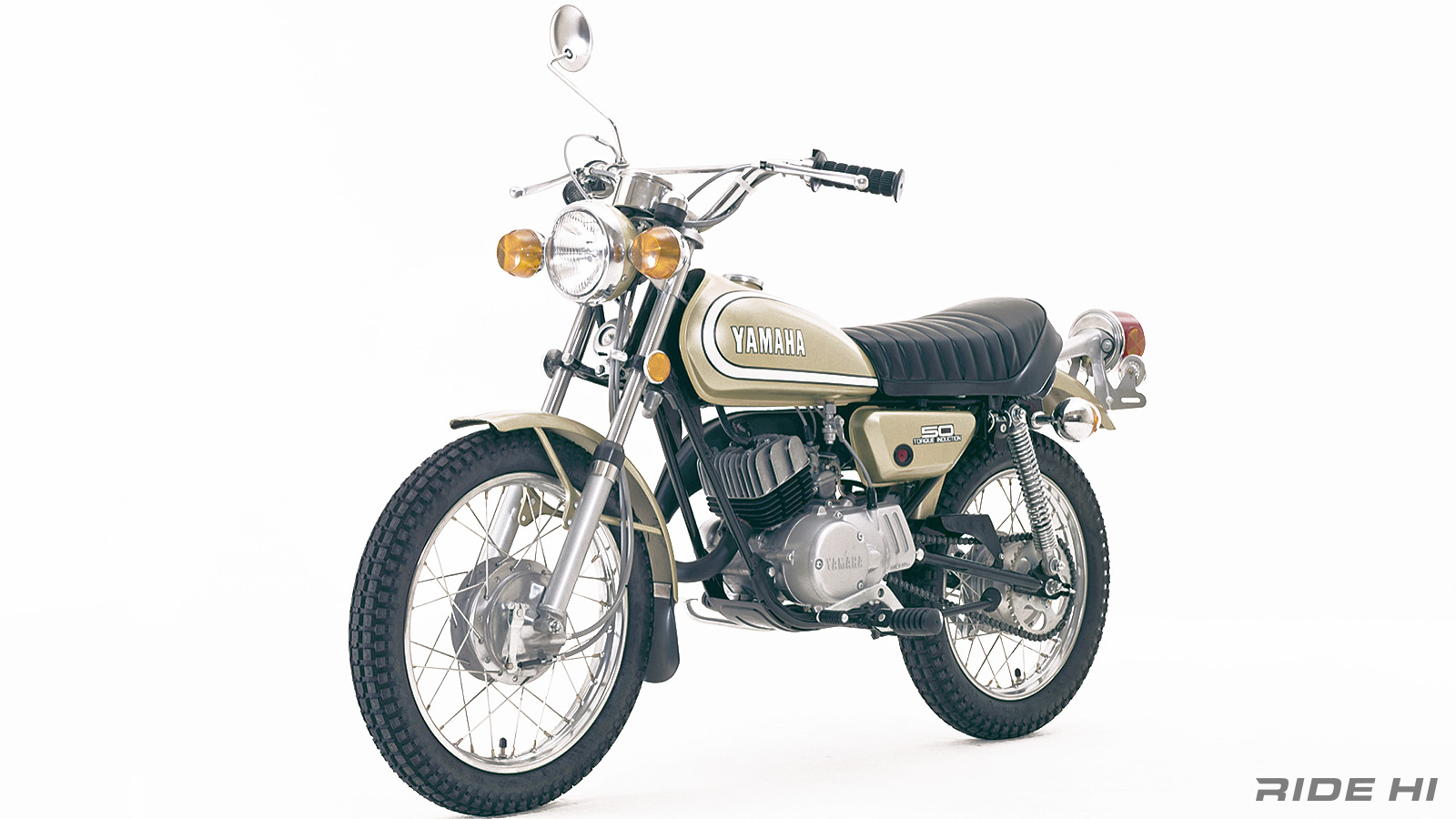 ミニトレの愛称でオフロードスタイルに親しませたヤマハGT50/80