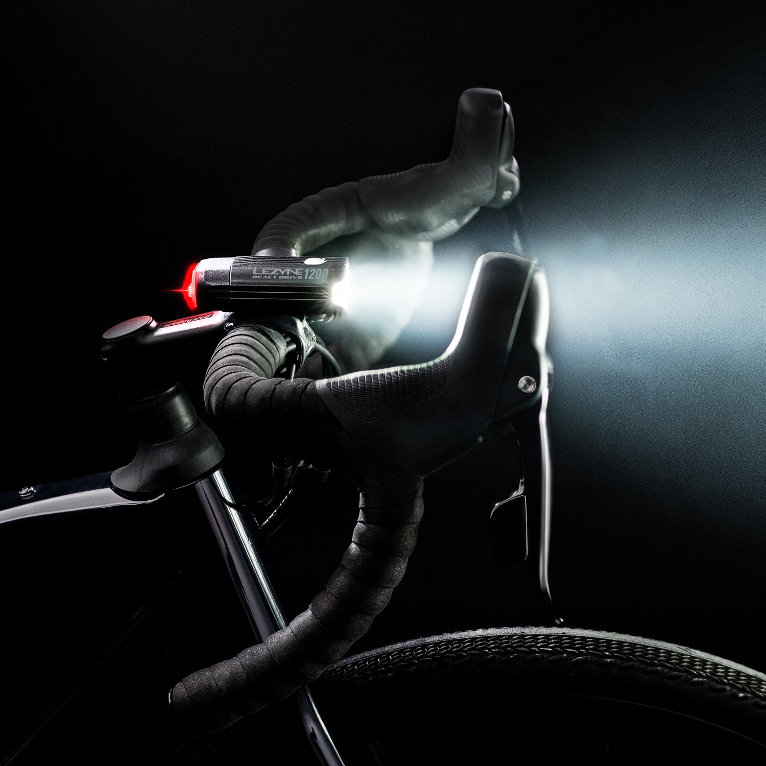 LEZYNE REACT DRIVE FRONT | LED FRONT BIKE LIGHT