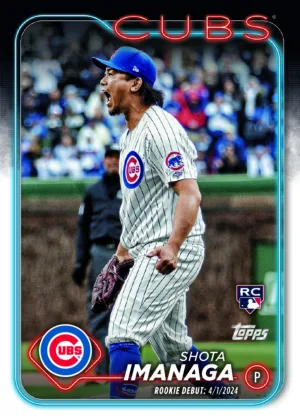 2024 Topps Baseball Update Series カバースター | 今永昇太と山本
