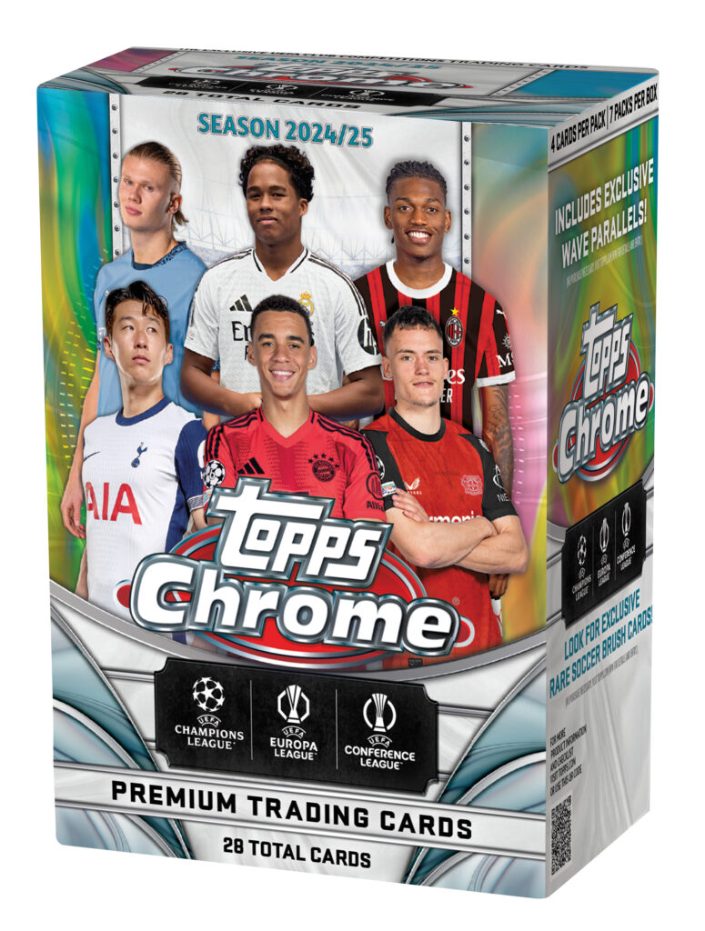 2024-25 Topps Chrome UEFA Club Competitions Box、あなたに最適