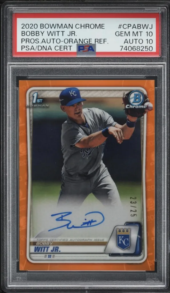 1st ボウマンカードをコレクション：MLB Prospects 2020-2025 - Topps