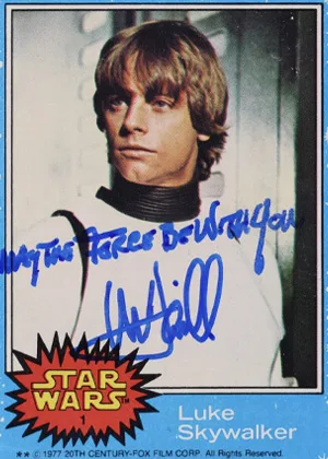 Topps Star Wars 直筆サインカード コレクション - Topps Ripped
