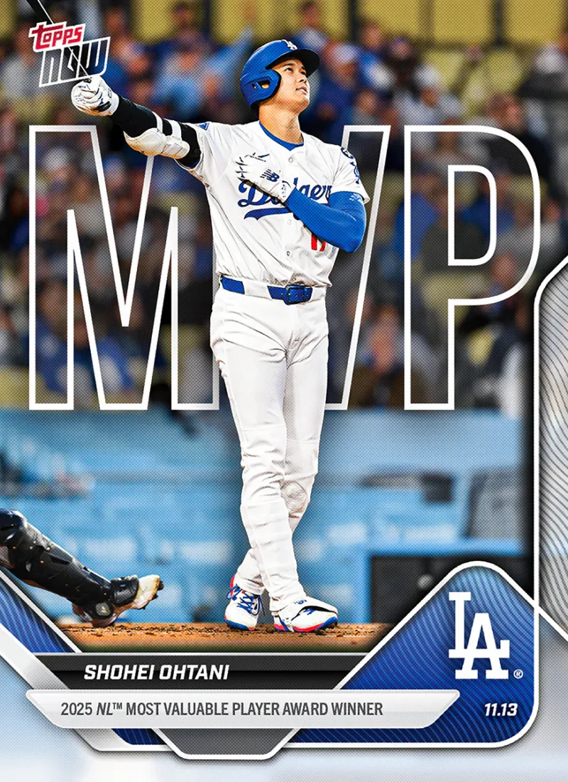 MLB Topps NOW®で大谷翔平の伝説的なシーズンを振り返る(ポスト