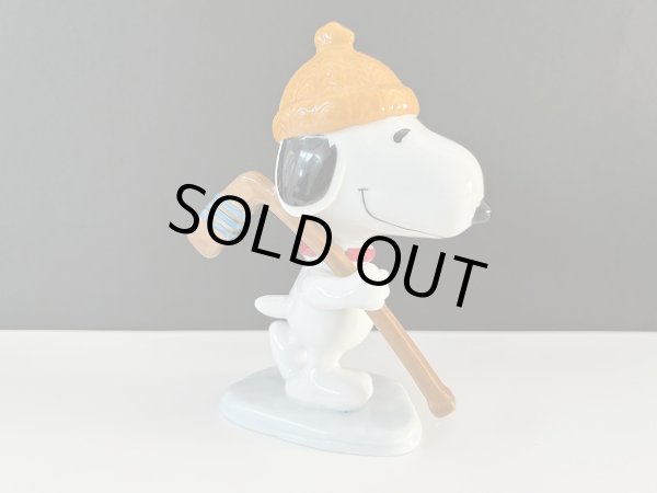 スヌーピー ホッケー FLAMBRO フィギュア 置物 USA ヴィンテージ SNOOPY