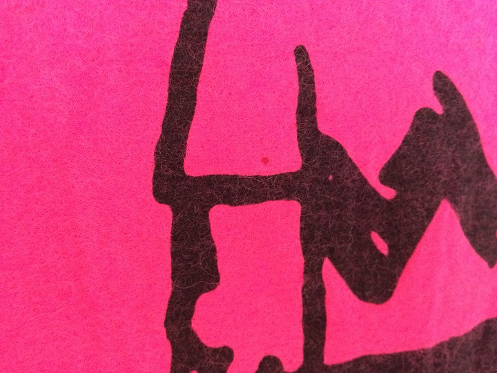 1960's-70's ビンテージ チャーリーブラウン フェルト バナー