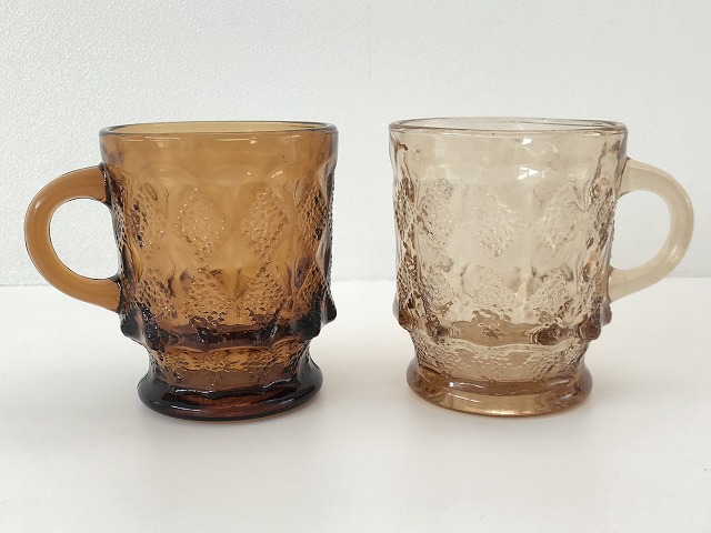 レア ファイヤーキング キンバリー ライトアンバー マグカップ Fire