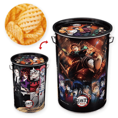 劇場版「鬼滅の刃」無限城編 鬼オンスナックBIG缶※賞味期限:2026/01/10