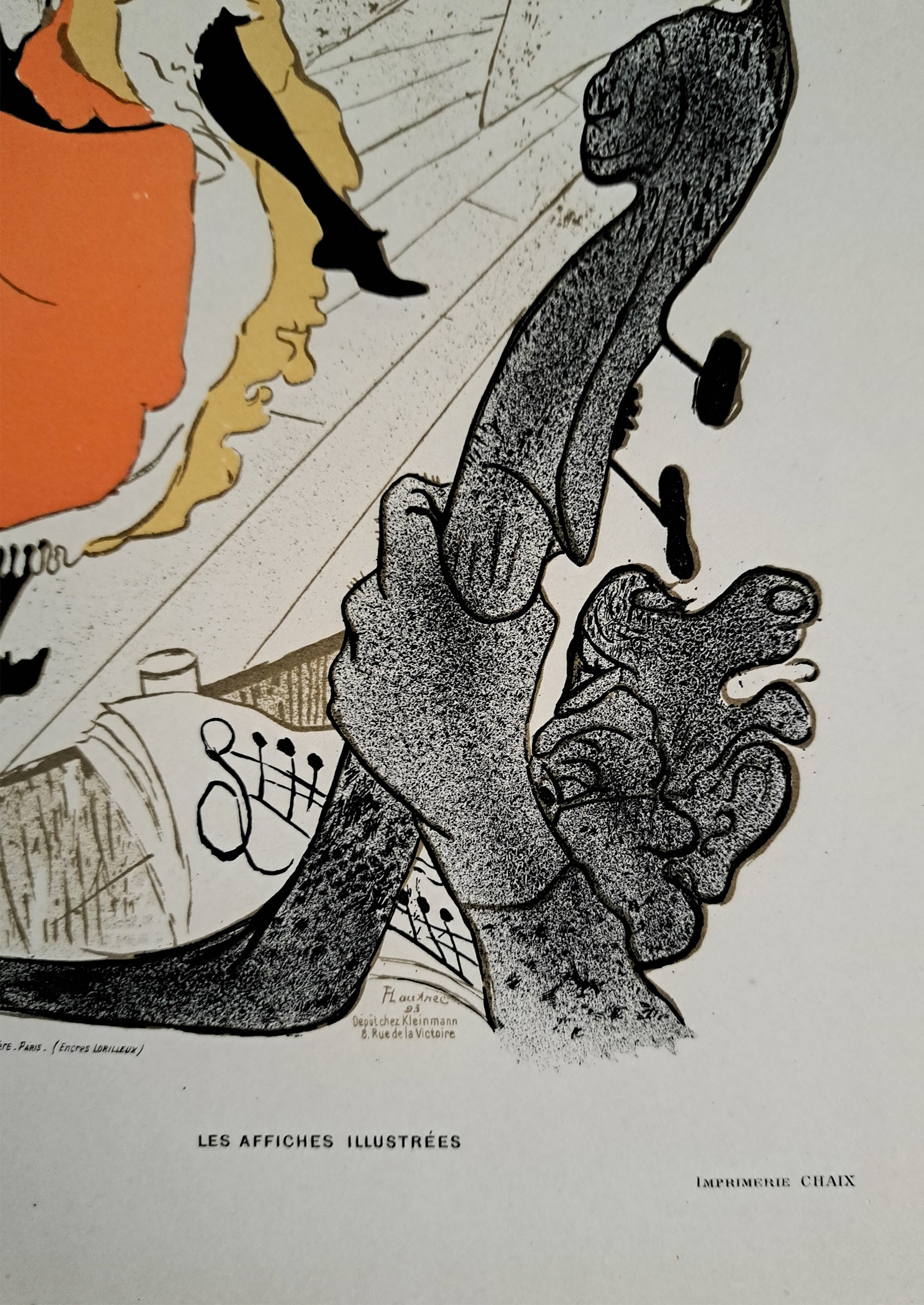 トゥールーズ＝ロートレック ≪ジャヌ・アヴリル≫ 1896年｜絵画