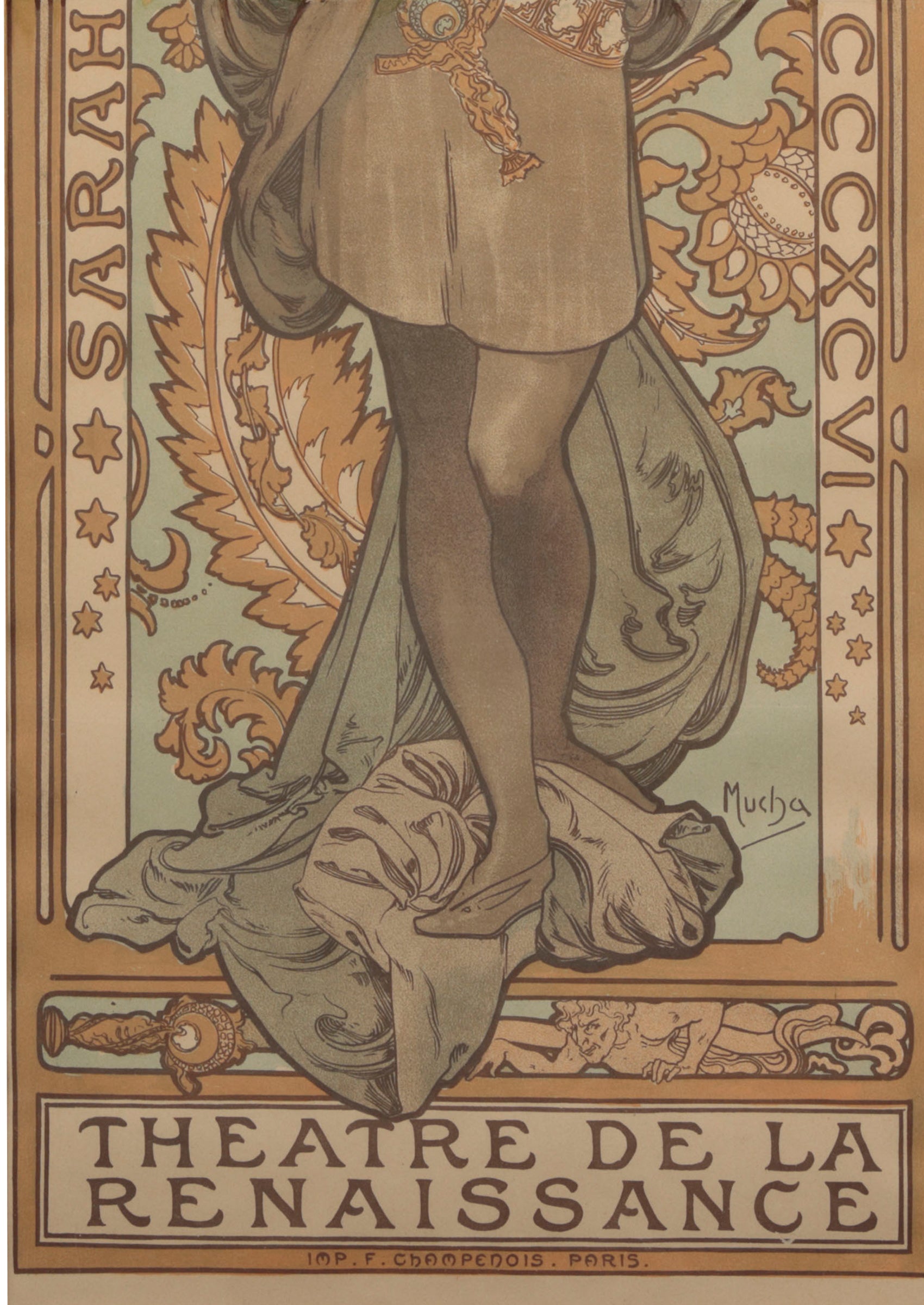 アルフォンス・ミュシャ ≪ロレンザッチオ 改訂版≫ 1897年 ｜絵画