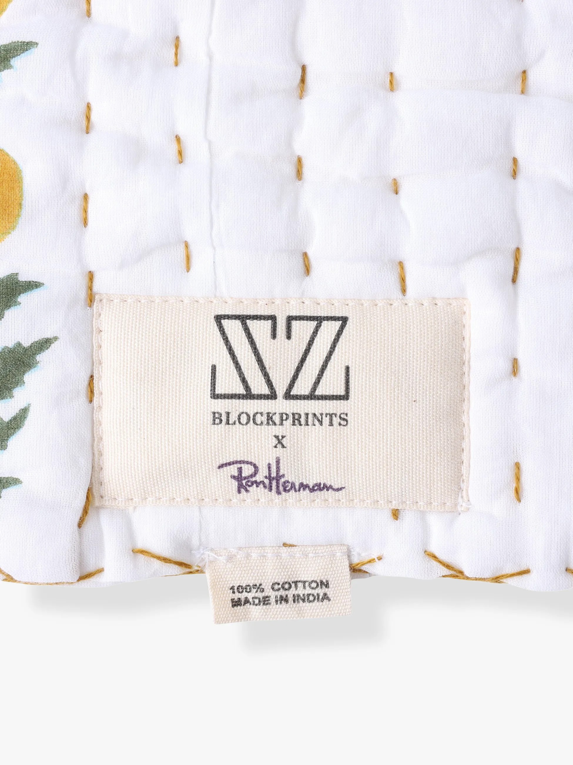 スモールキルト ブランケット｜SZ BLOCKPRINTS(エスゼット ブロック