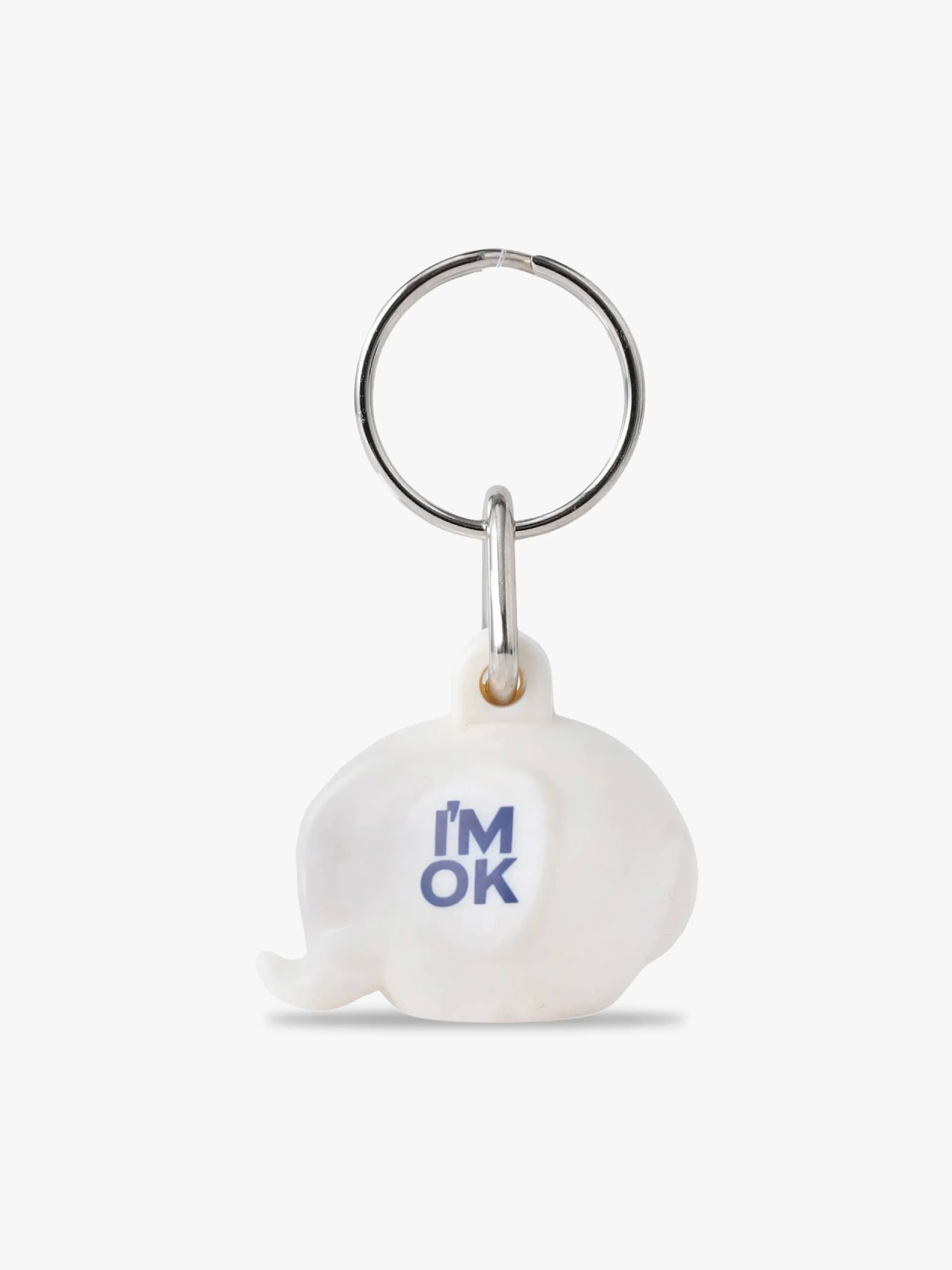 エレファント ホワイト キーチェーン｜PALASET(パラセット)｜Ron Herman