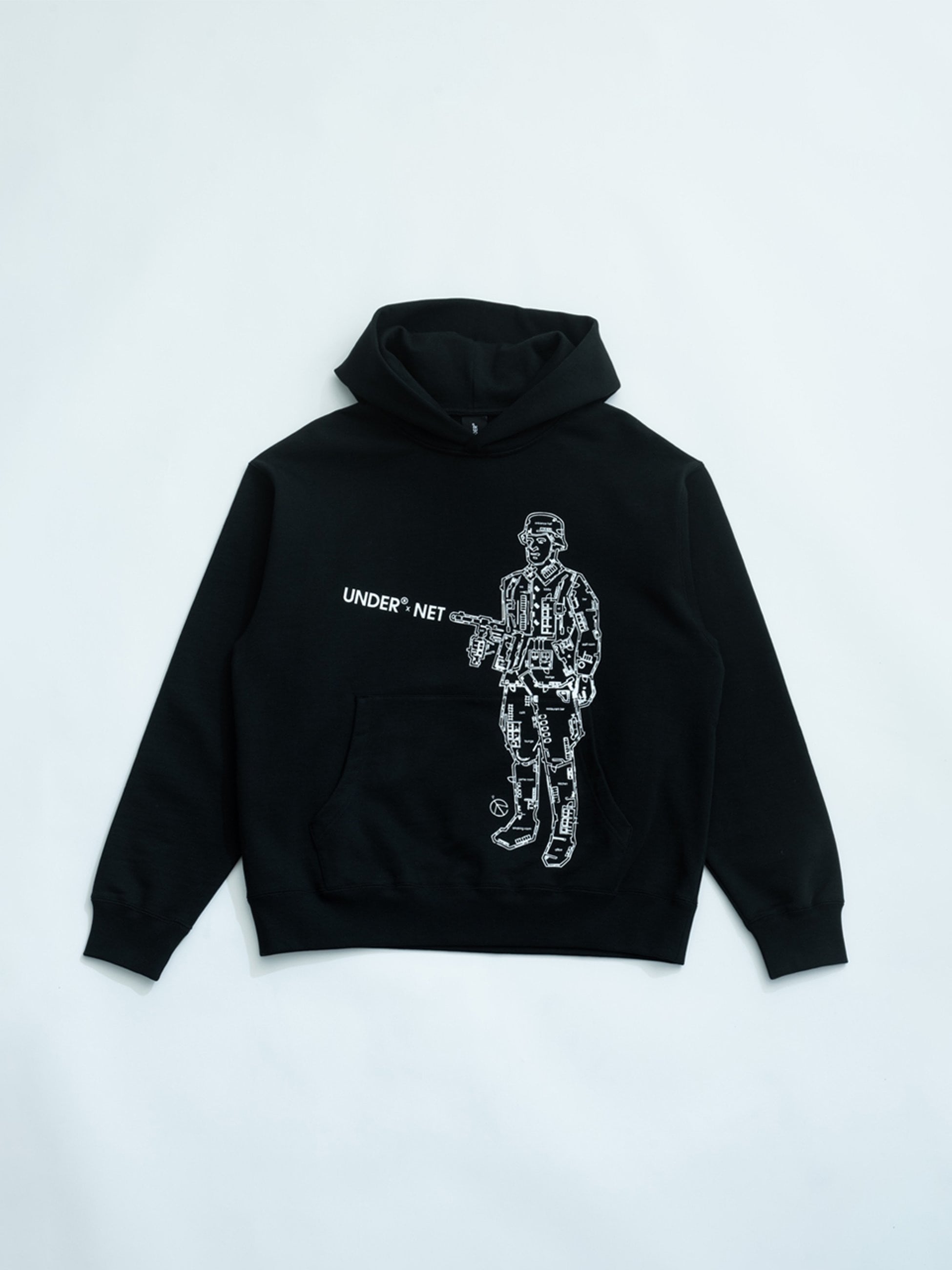ソルジャー スウェットフーディー｜UNDER R(アンダーアール)｜Ron Herman