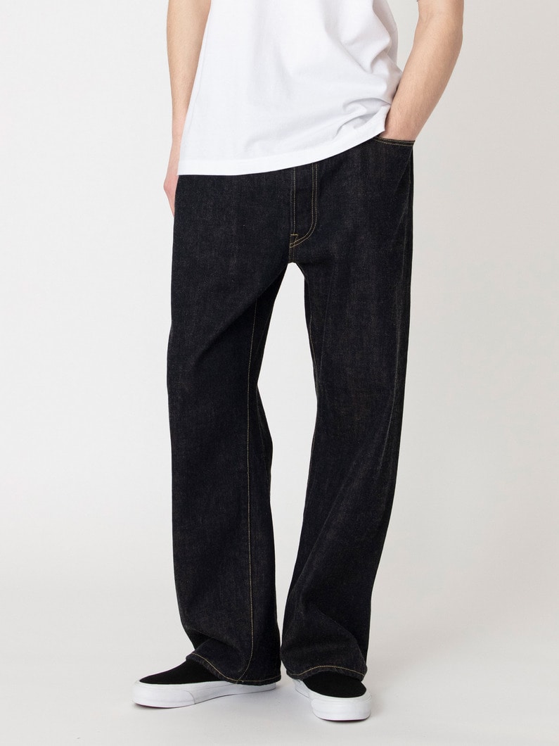 クラシックロウ ワイドフィット デニムパンツ｜Ron Herman DENIM(ロン