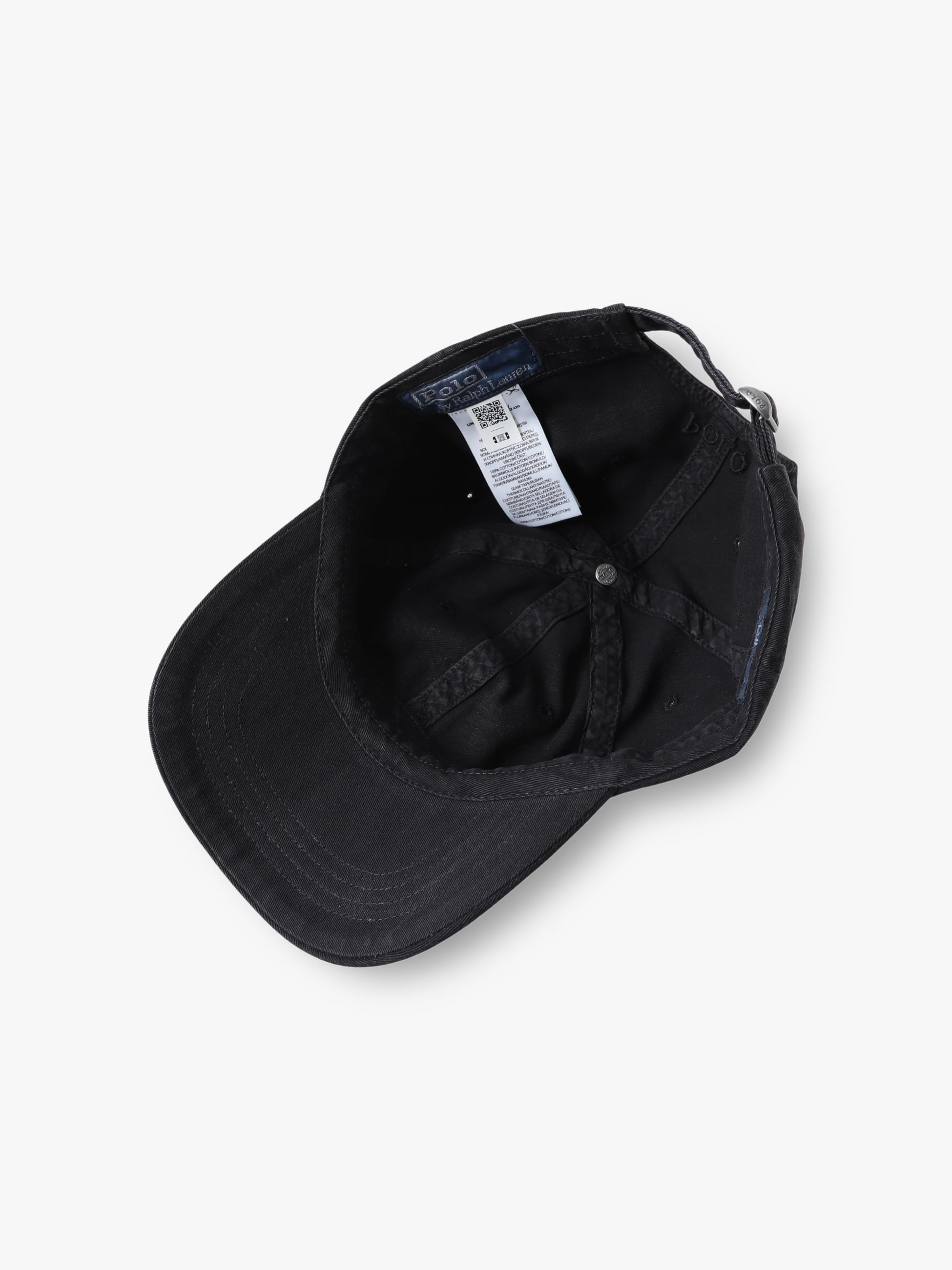 ブラックガーメントダイ クラシック スポーツ キャップ｜Polo Ralph