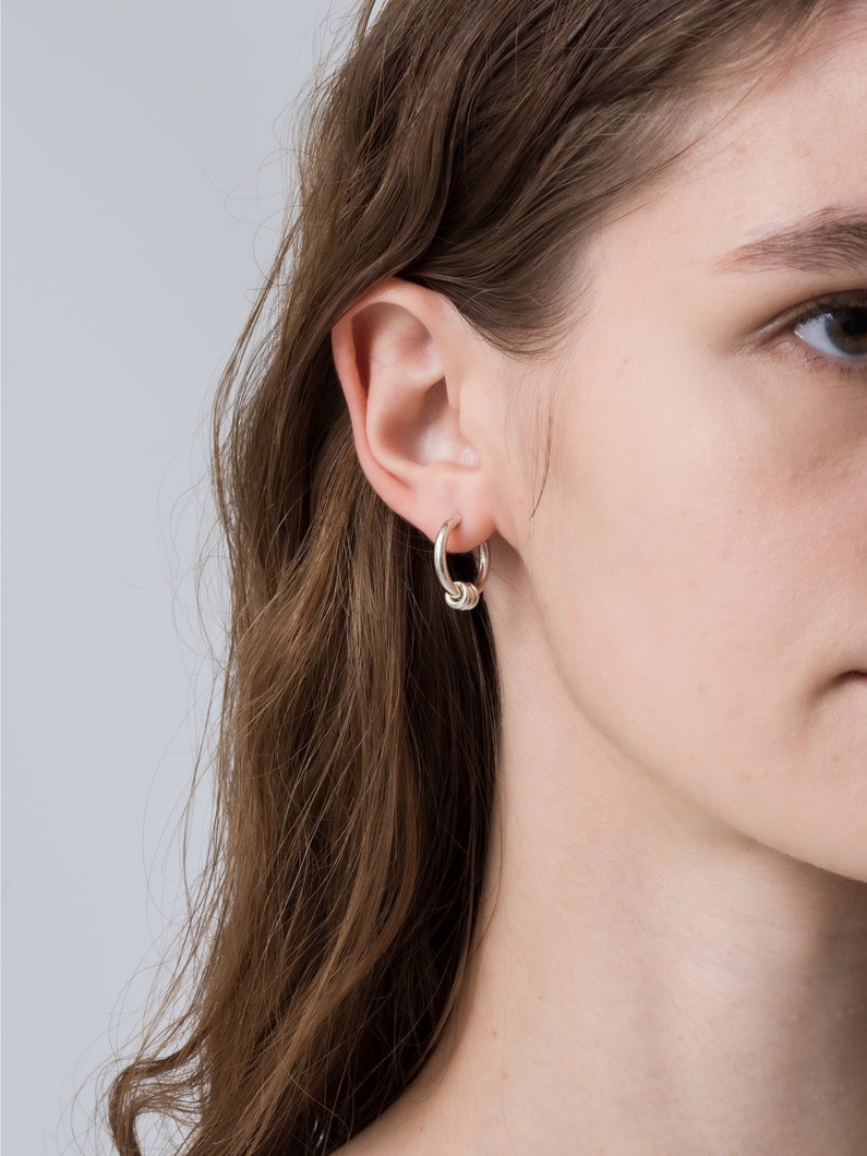 アラ スターリングシルバー フープピアス｜Spinelli Kilcollin(スピ