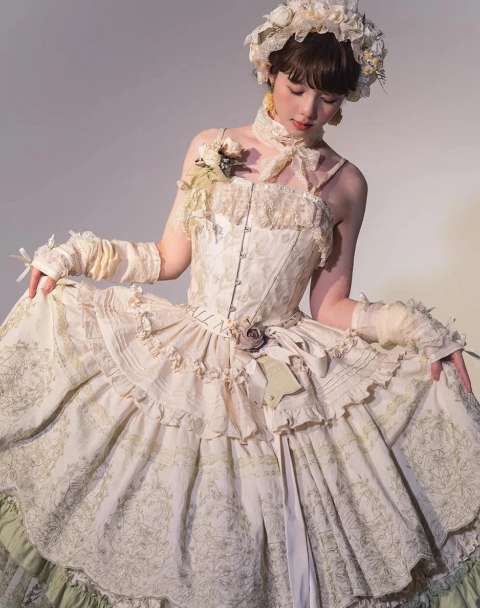 十四行詩 レースのキャミソールコルセット – ロリータファッション通販