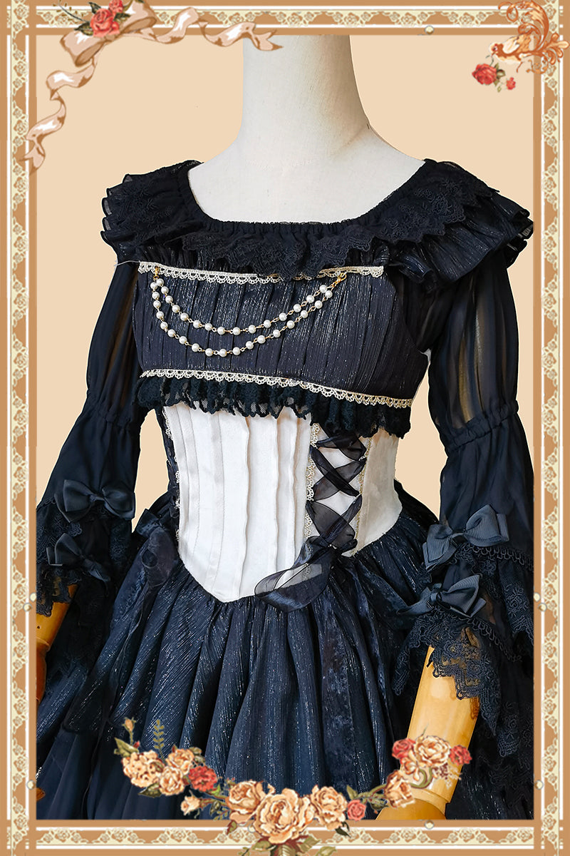 リボンの姫袖ブラウス – ロリータファッション通販RonRon