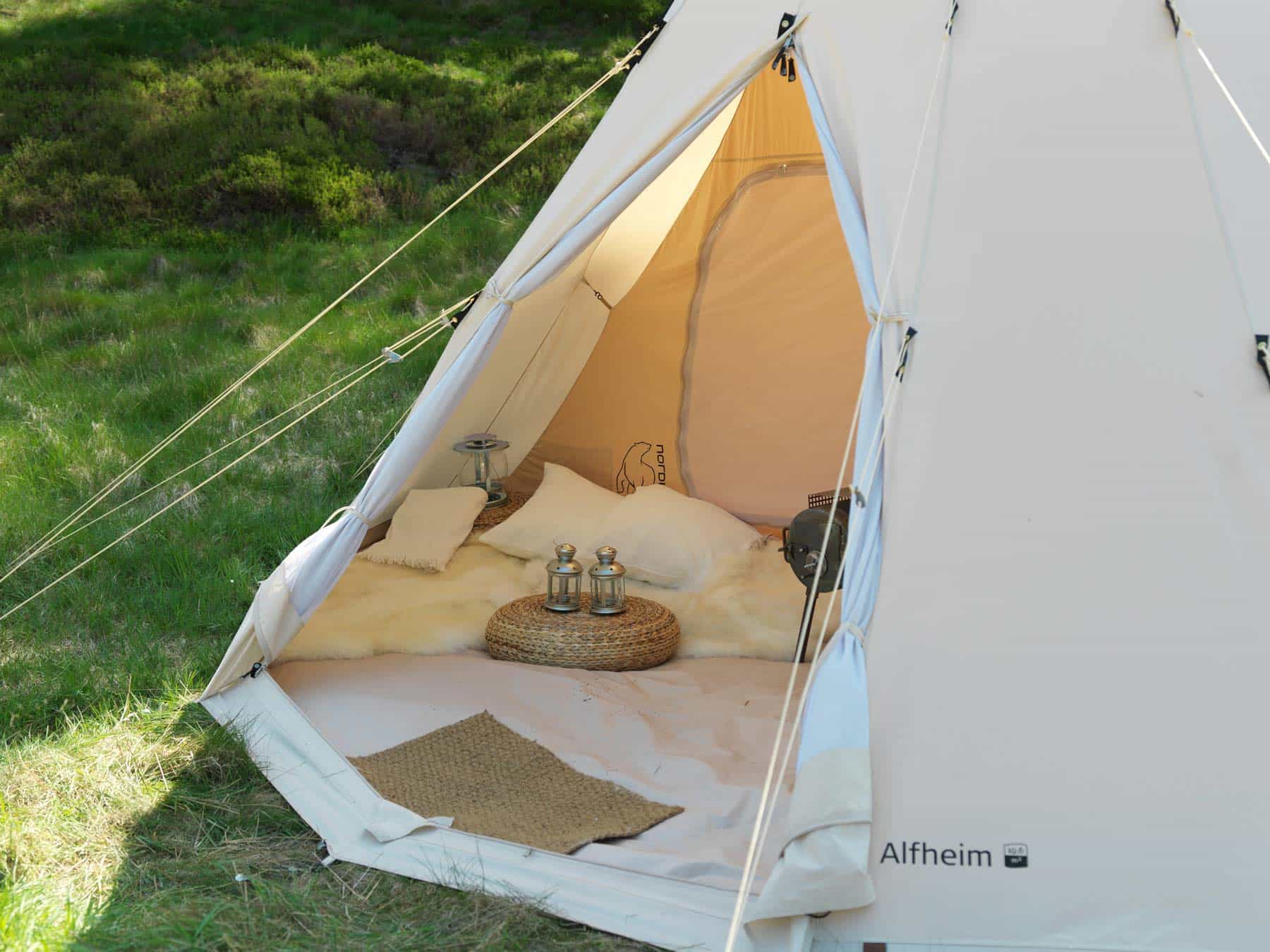NORDISK ALFHEIM 19.6 TENT TECHNICAL COTTON / ノルディスク