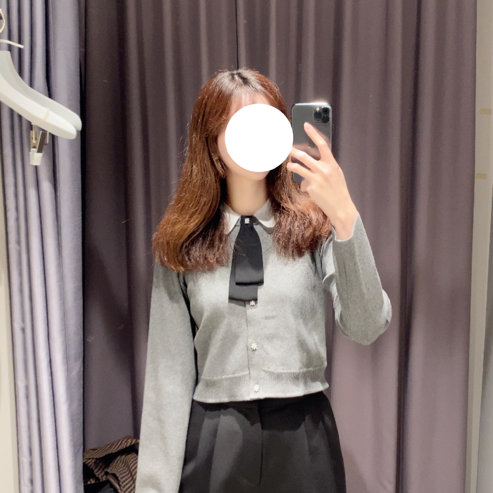 CELFORD デタッチャブル総針カーディガン セルフォード トップス