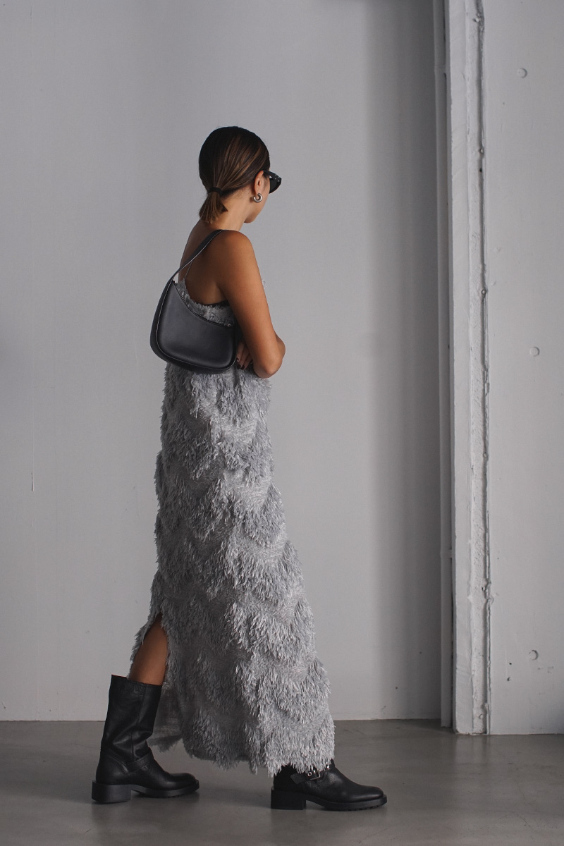 room306 CONTEMPORARY / Wave Shaggy Camisole One-piece