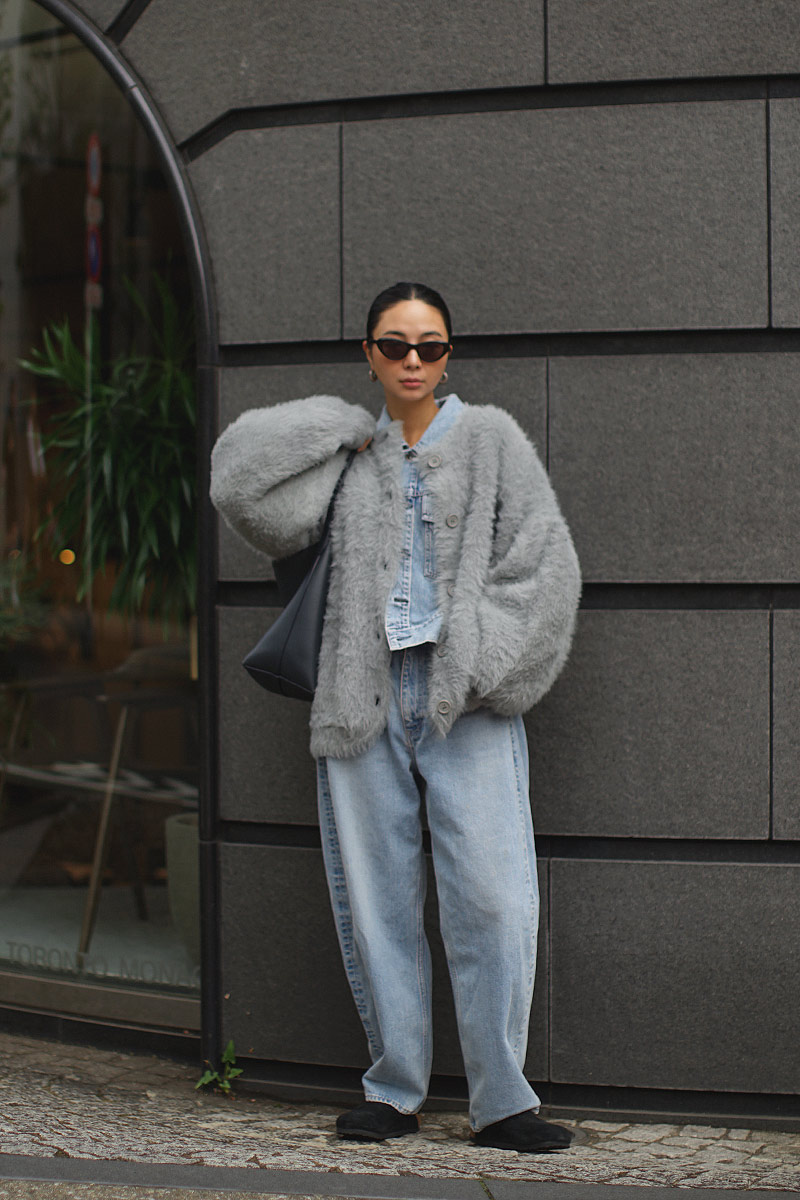 room306 CONTEMPORARY / Shaggy Knit Cardigan