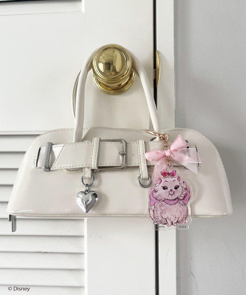 Disney】おしゃれキャット / マリー アクリルリボンチャーム｜MORE