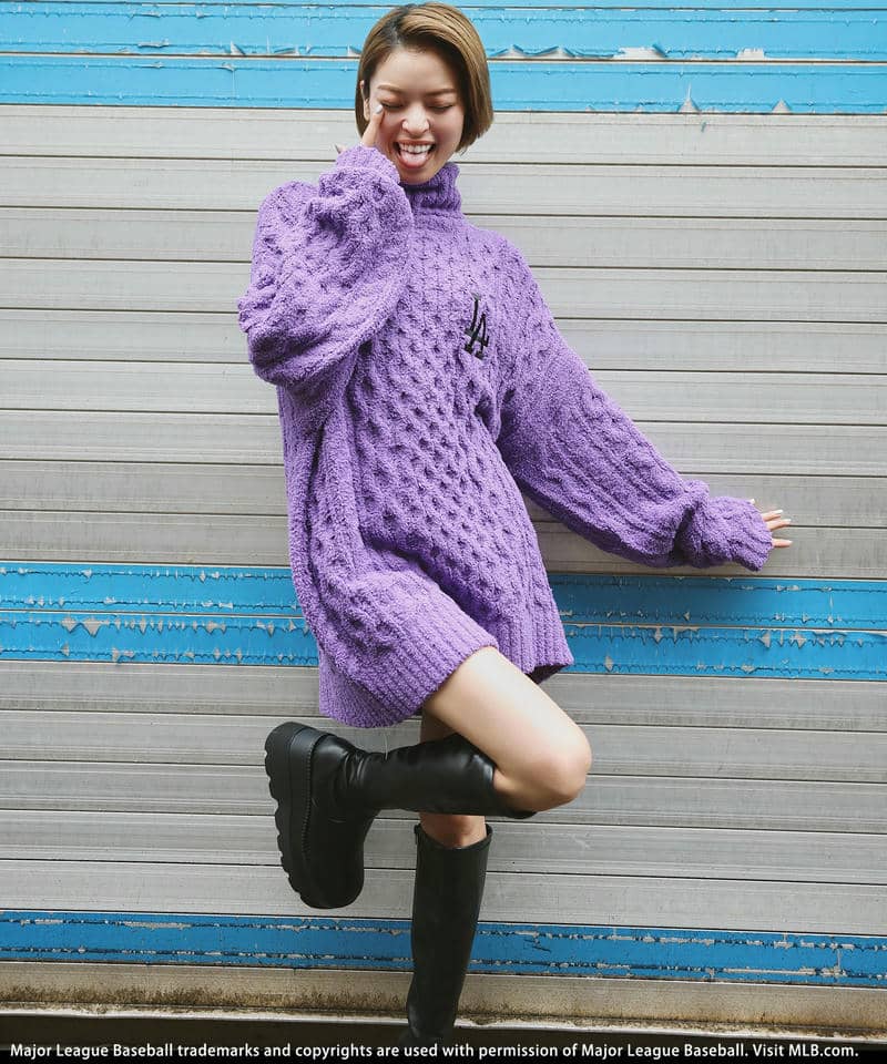 MLB】ハイネックモールニットトップス｜BACK TO THE FIELD バック