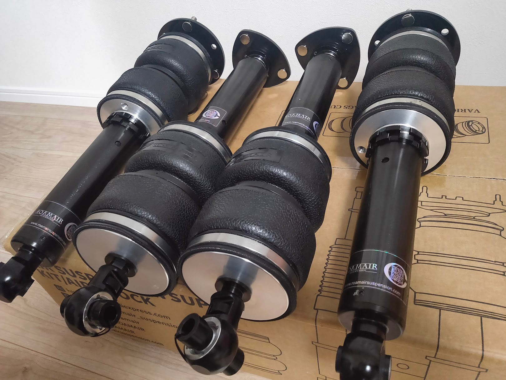 車高調エアサス化 エアバック DH120180 – ROAMAIR_JAPAN