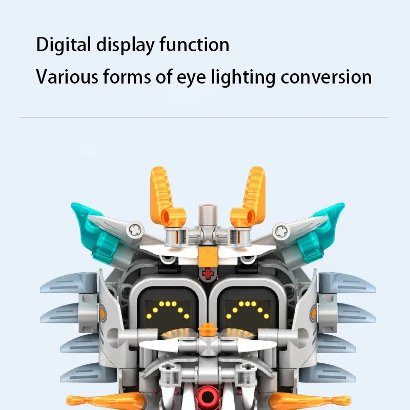 IM.Master 3in1 Uygulama Kontrollü Ejderha Savaşçısı Robot Seti 775