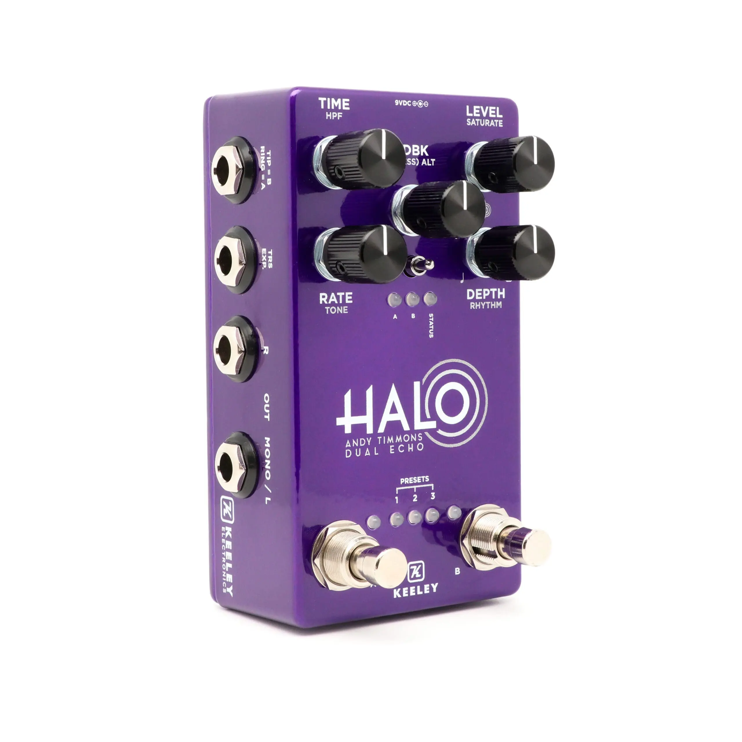 HALO HYDRA ECCOS 2K24 Purple - Keeley Electronics Guitar Effects