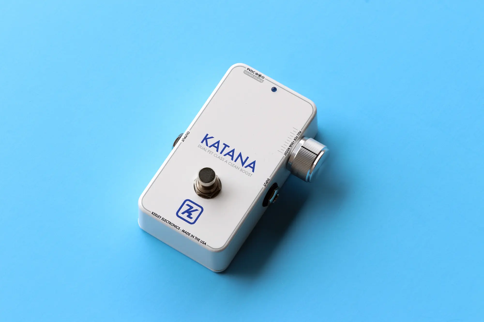 Katana Clean Boost Throwback White Edition - Keeley Electronics