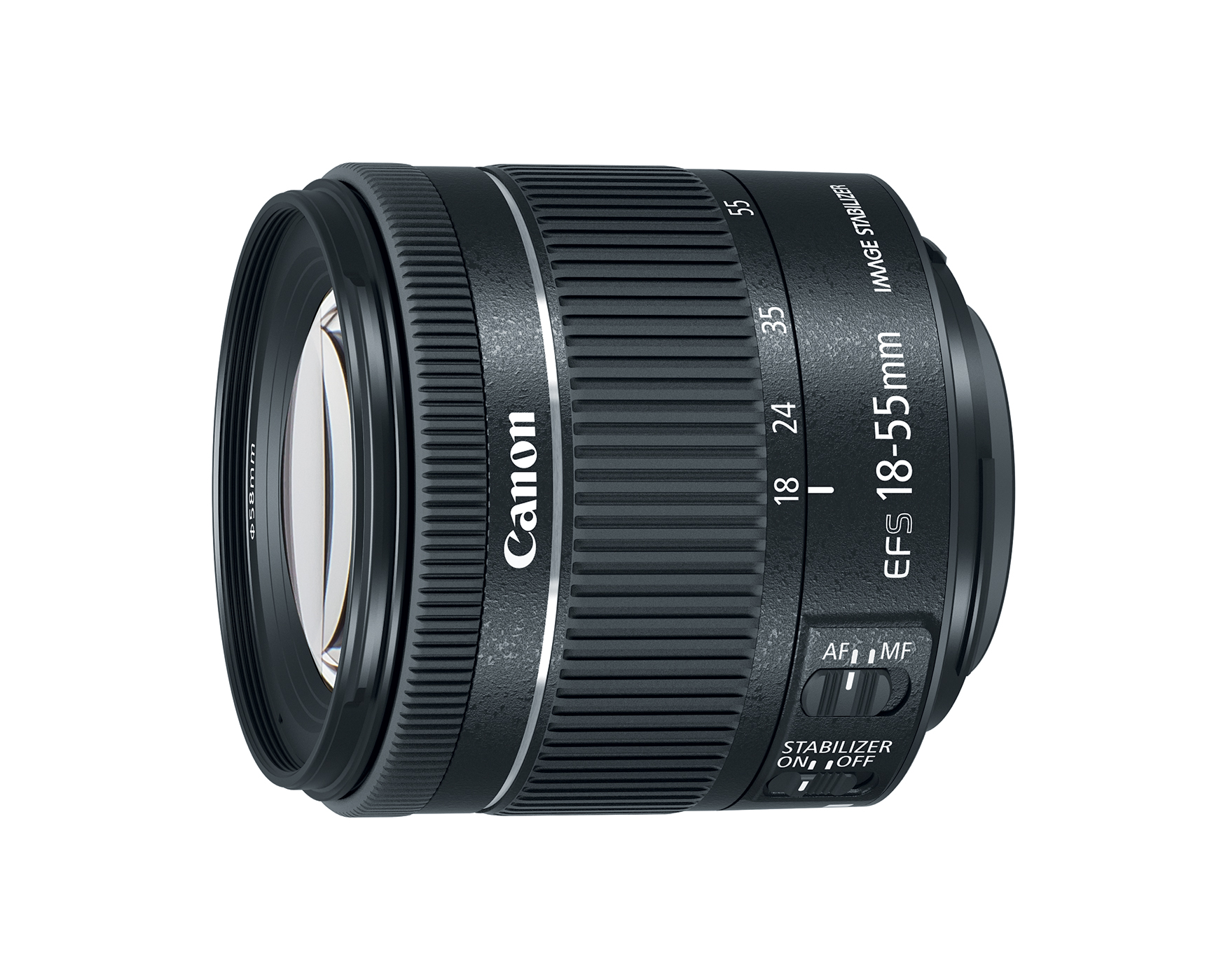 Canon EF-S 18-55mm f/4-5.6 IS STM Lens New-In-Box at Roberts Camera