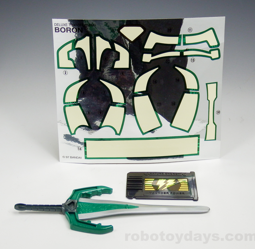 BORON (DXクワガタイタン) バンダイUSA レビュー | RoboToyDays