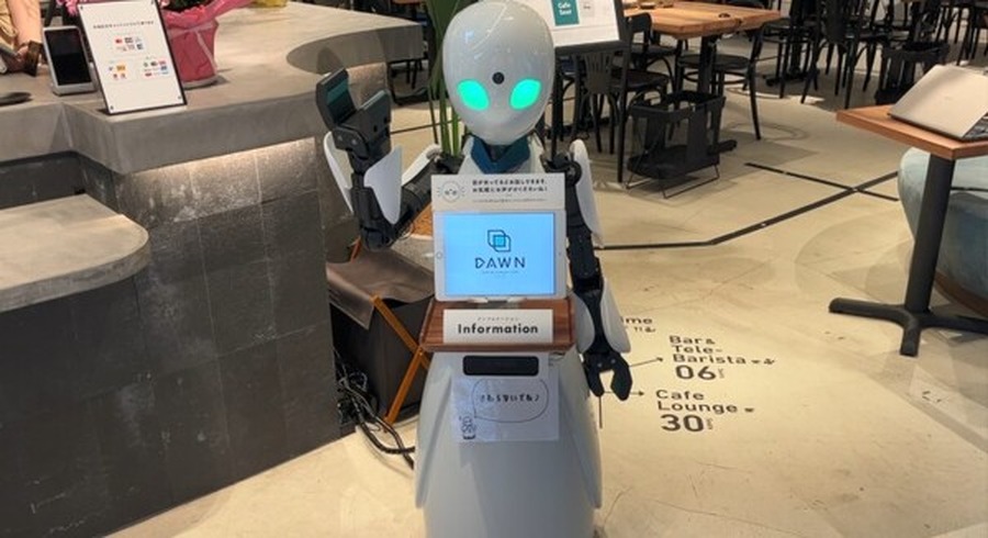 分身ロボットカフェ 新型「OriHime-D X01」にアスラテックのロボット