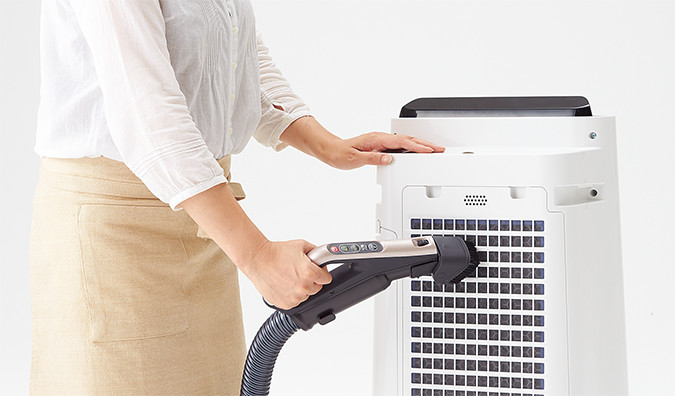 シャープ 加湿空気清浄機 KC-H50-W』の評価や価格は？ | ロボット