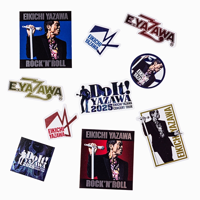 フレークステッカー(Do It!YAZAWA2025)｜DIAMOND MOON通信販売｜矢沢