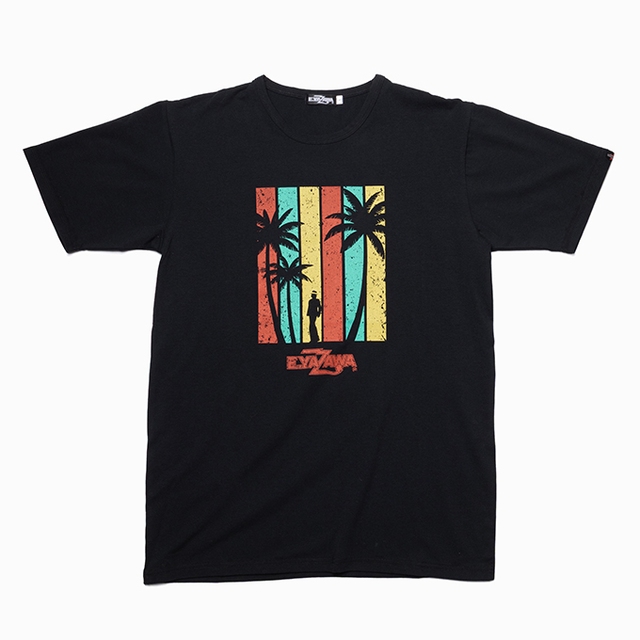 Tシャツ(ロゴ)パームツリーシルエット｜DIAMOND MOON通信販売｜矢沢