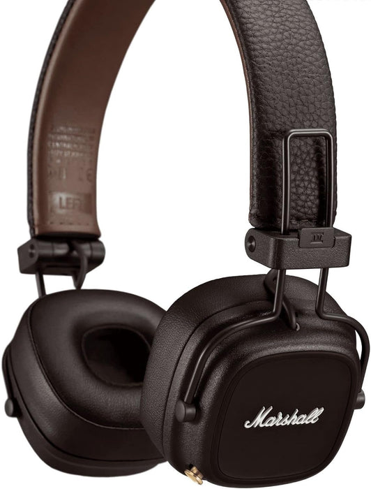 Marshall Major IV On-Ear Bluetooth Headphones (Brown) — Rock and